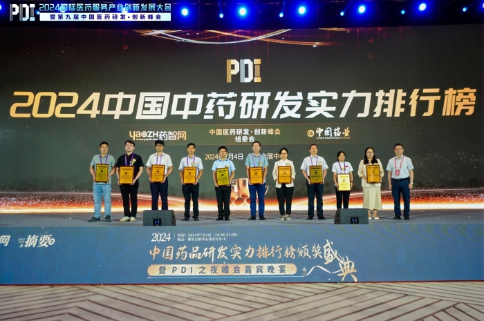 祝贺！康缘药业连膺中药研发实力全国第一！